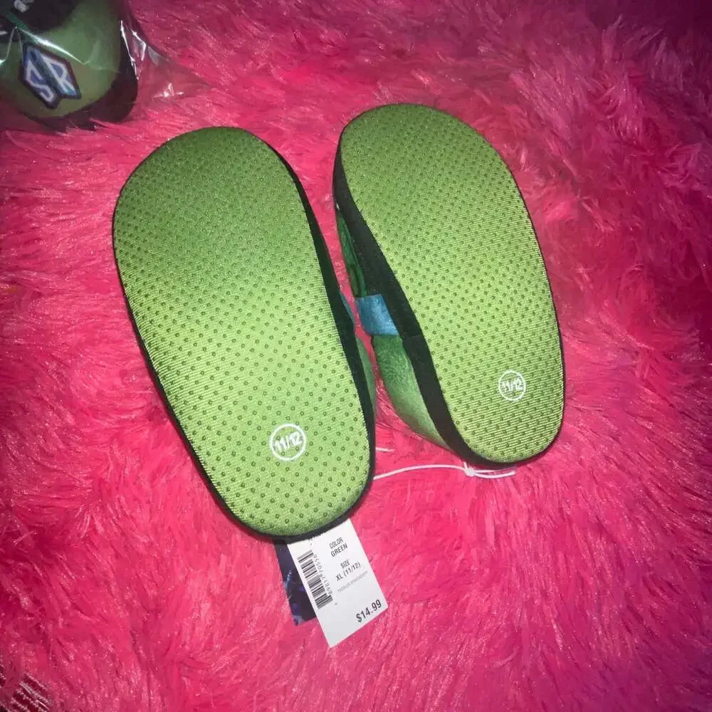 Disney Pixar‎ Buzz Lightyear Toddler Boys' Slippers Size XL 11/12 NEW